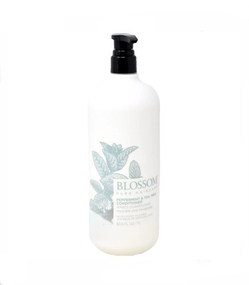 Blossom Pure Haircare Peppermint & Tea Tree Conditioner 33.8 oz.