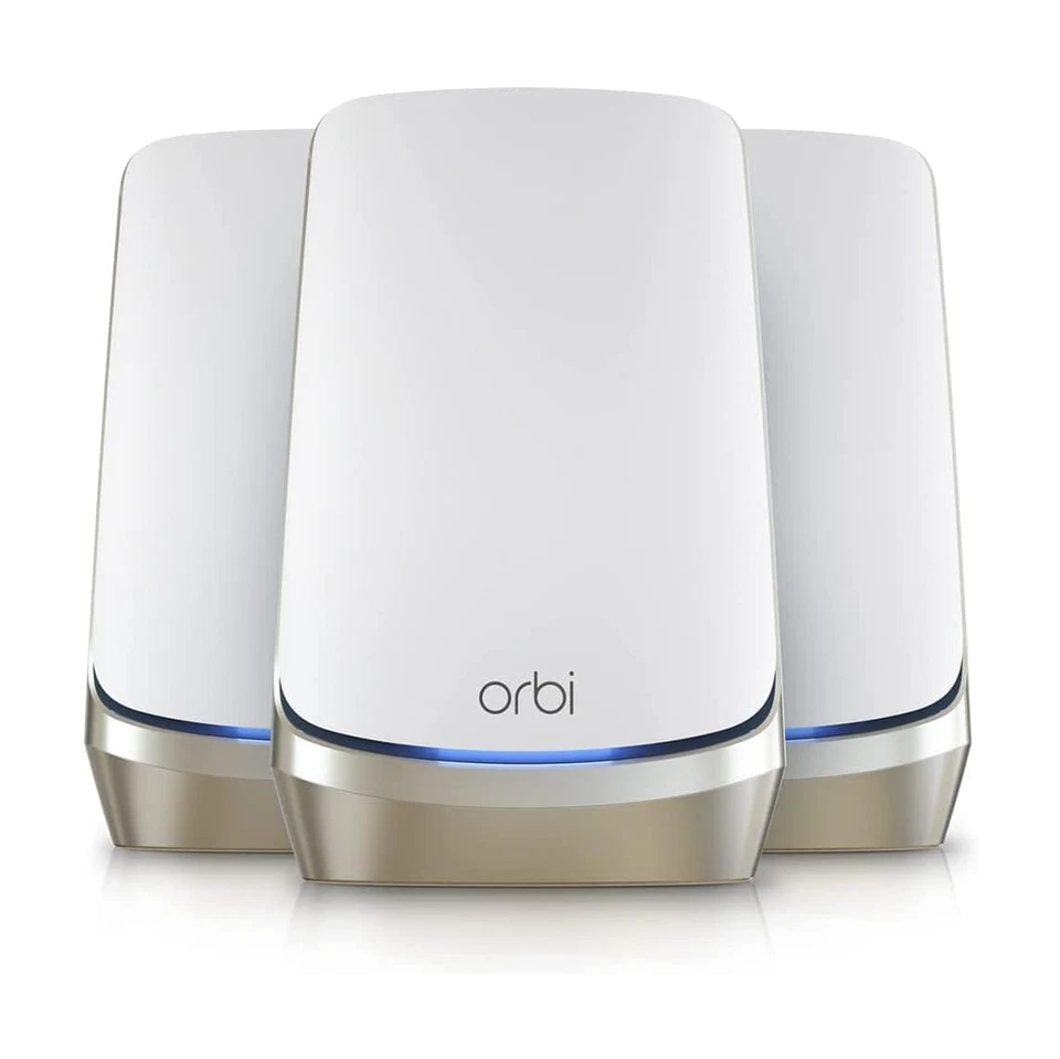 NETGEAR RBKE963-100NAR Orbi 960 Series Mesh System 3-pack -Certified Refurbished