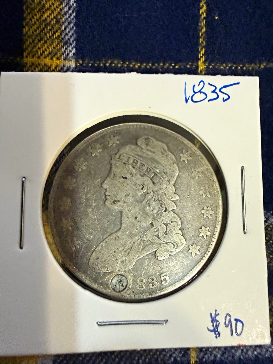 1835 Year US Early Half Dollar Coins (1794-1839) for sale | eBay
