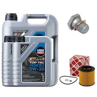 MotoröL Filter Set Top Tec 4600 5W-30 7 Liter + Schraube FüR BMW 3Er 5Er 6Er X5