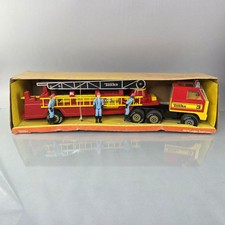 Tonka Aerial Ladder Team 1935 Fire Truck Play People Set Metal Vintage 1979 NOS