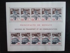 BLOC TIMBRES MONACO NEUFS**