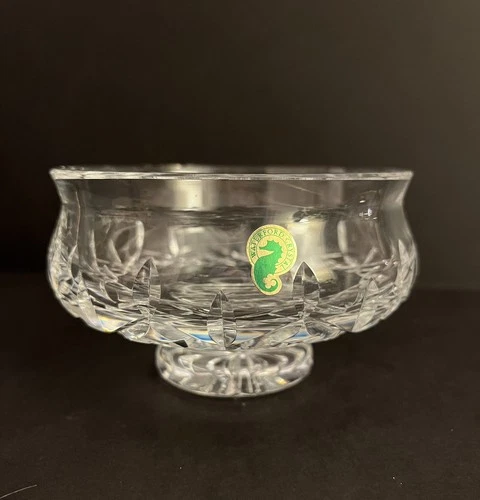 Waterford Crystal Lismore 5" FOOTED BOWL Candy Dish Excellent Condition!
