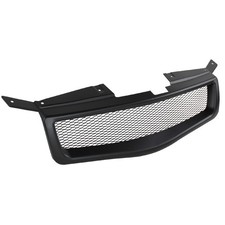 Fits 2004-2006 Maxima Black Front Upper Sport Main Mesh Hood Grille
