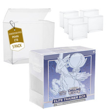 Pokemon Elite Trainer Box ETB Protector Case UV Scratch-Resistant 0.5mm Thick