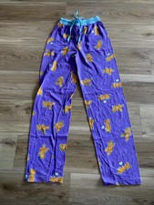 Vintage Small Garfield Sleepwear Pajamas Pjs Pants Y2K