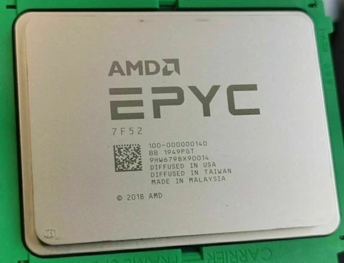 NEW AMD EPYC 7F52 16-Core 3.50GHZ 256MB Cache Server Processor CPU 100-000000140
