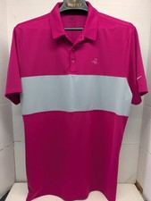Nike Golf Polo Shirt Mens L Standard Fit Dri-Fit Short Sleeve . Box 22