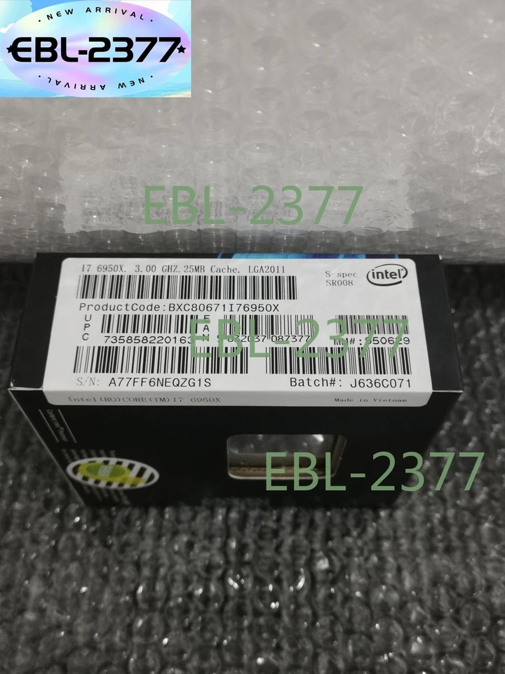 NEW Intel Core i7-6950X 3.0GHz 10Core SR2PA 25M LGA2011-V3 CPU Processor - Image 4 of 4