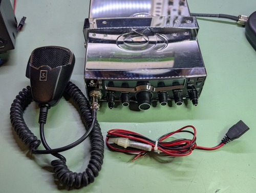 COBRA 29 LX CHR LE CHROME LTD EDITION 40 CHANNEL CB RADIO VERY GOOD CONDITION - Zdjęcie 16 z 17