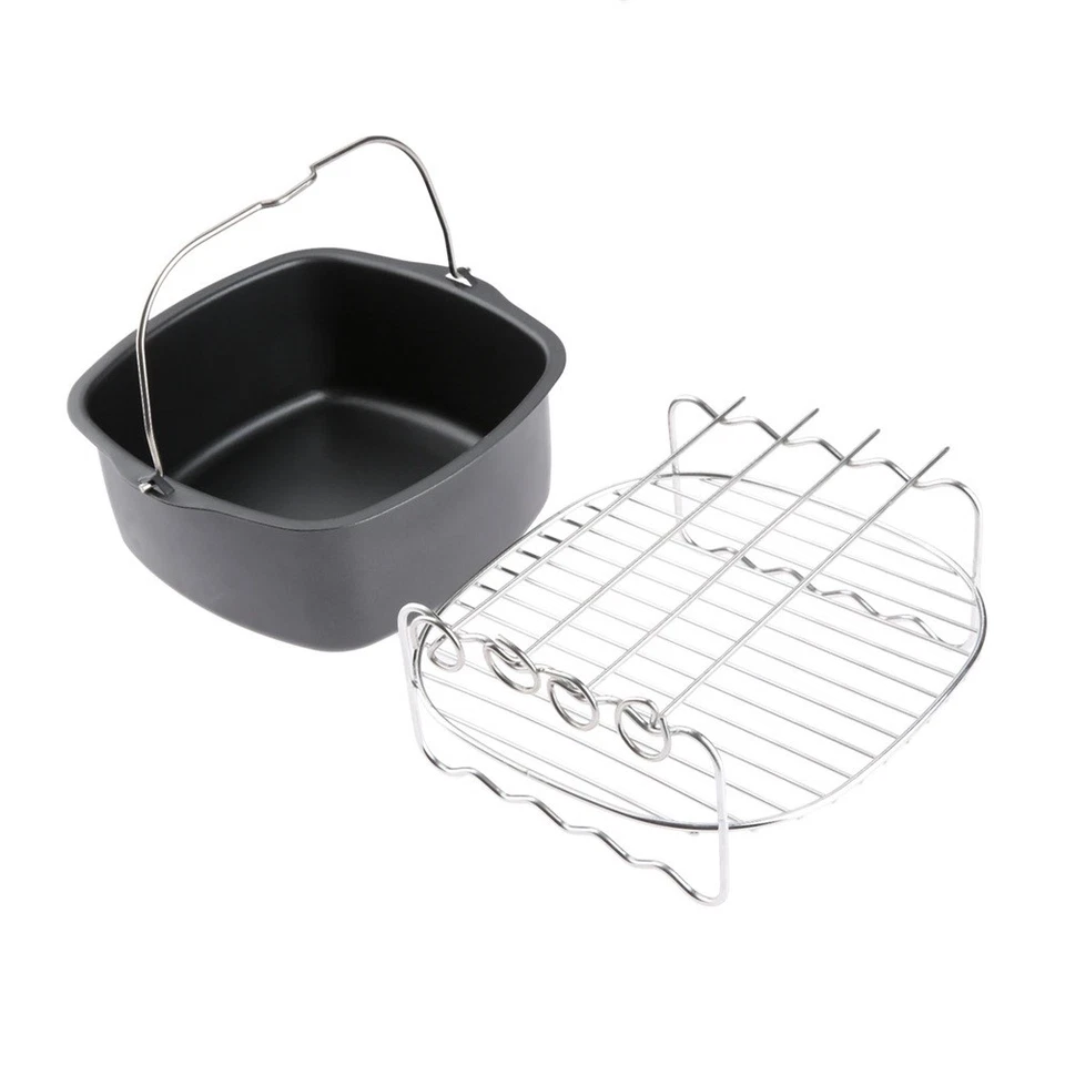 Bandeja antiadherente para hornear bandeja para asar plato para pizza galletas lata base para galletas bandeja para pasteles Foto 3 de 4