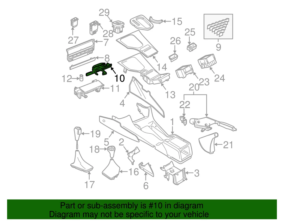 Portavasos original BMW 51-16-8-190-205 Foto 2 de 2