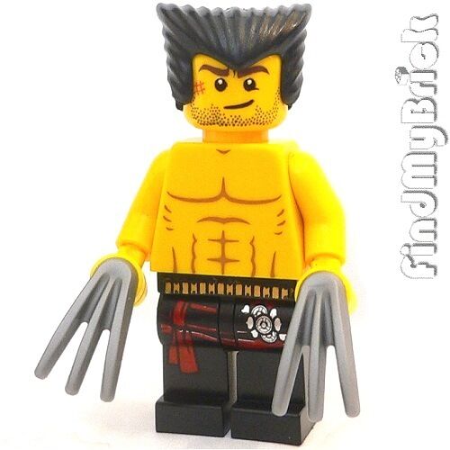 M007A Lego Custom Wolverine Custom Minifigure NEW - Afbeelding 1 van 1