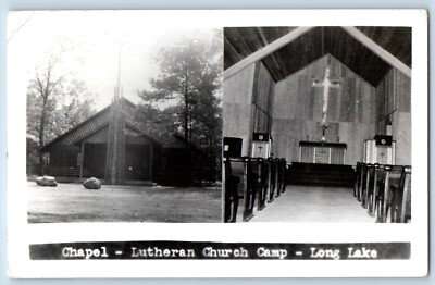 Lake Delton Wisconsin WI Postcard RPPC Photo Timme's Ranch c1940's Vintage