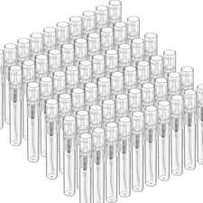 60PCS 5Ml Mini Spray Bottle, Mini Clear Plastic Spray Bottle Empty, Fine Mist Re