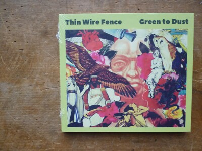 THIN WIRE FENCE: Green To Dust: 2017 SEALED NEW 9 trks CD 