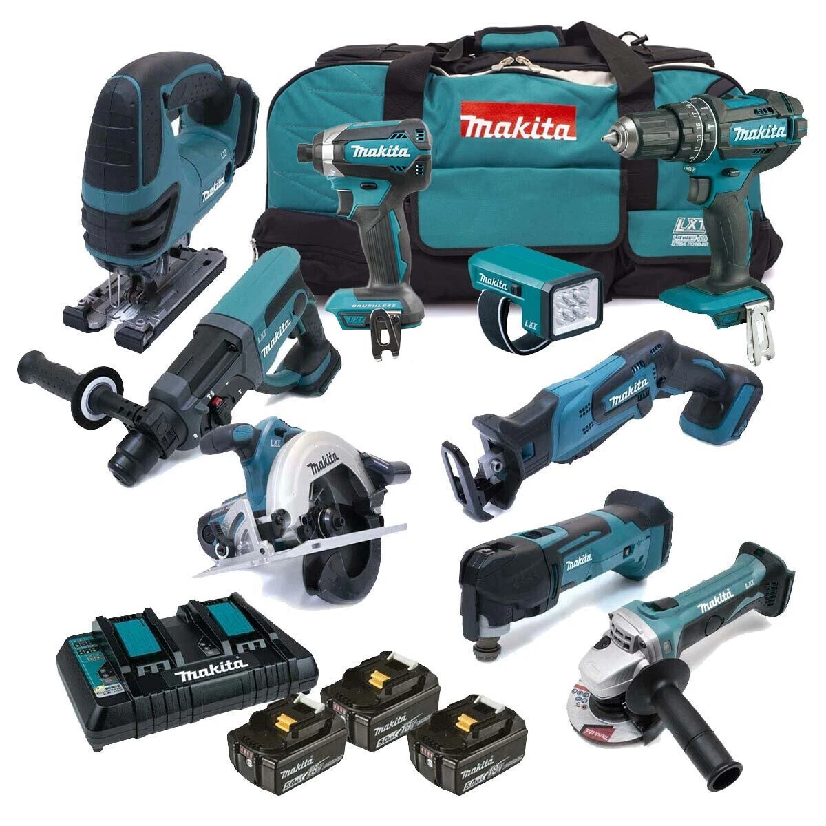 Makita 9 piece kit clearance