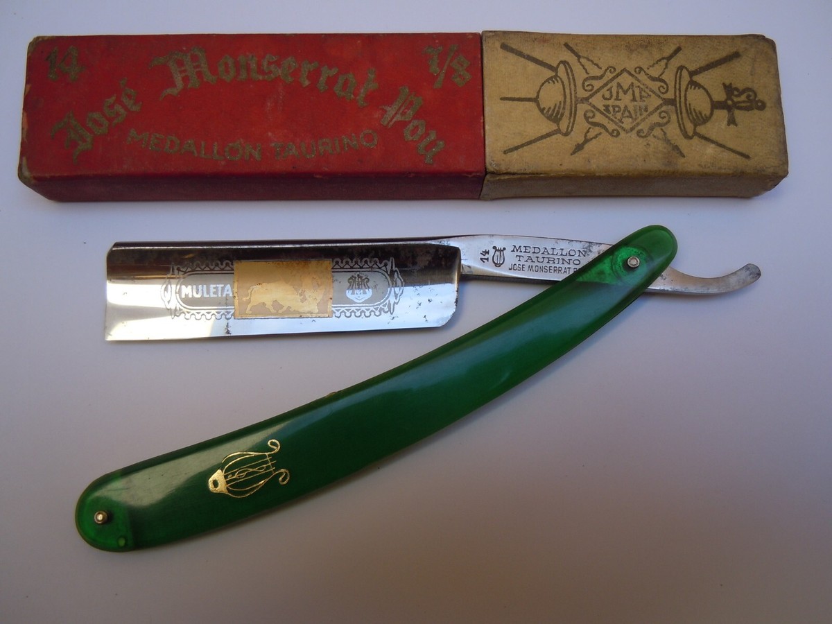中古 BARBER'S KING FILARMONICA Filarmonica 14 Medallon Taurino straight razor +7/8 shave ready | eBay