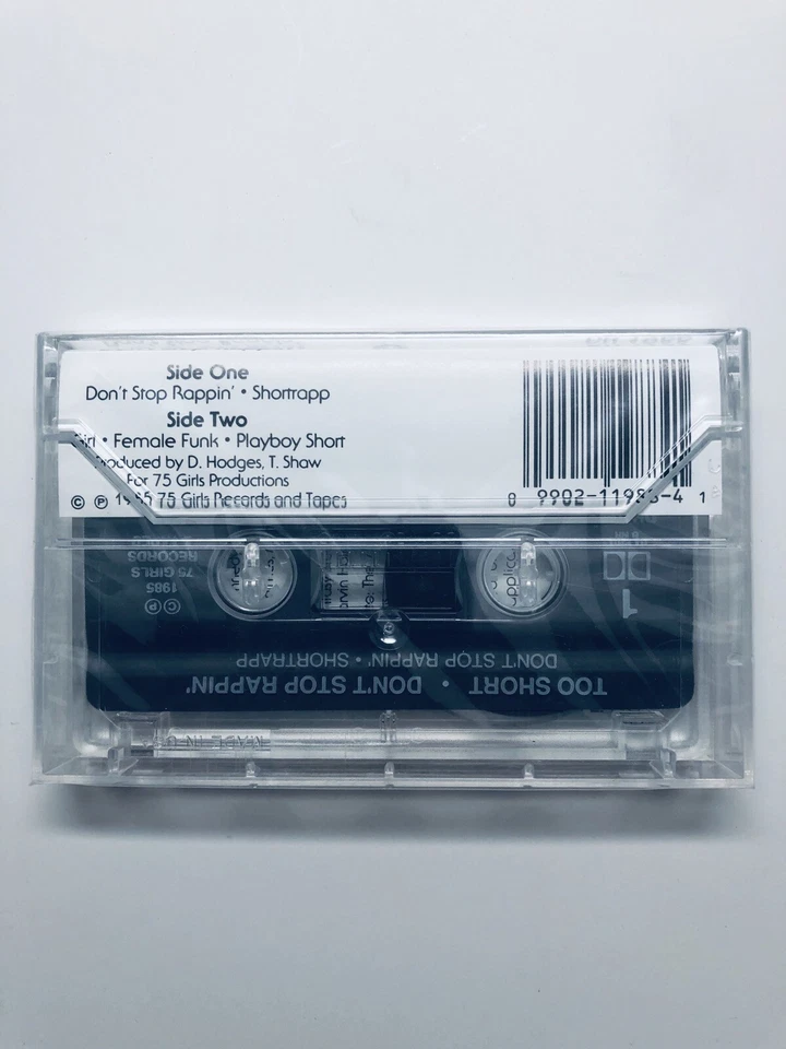 TOO SHORT/DON'T STOP RAPPIN' TAPE ['85 OAKLAND RAP/75 GIRLS/TOO $HORT/RARE OG] - Image 2 of 2