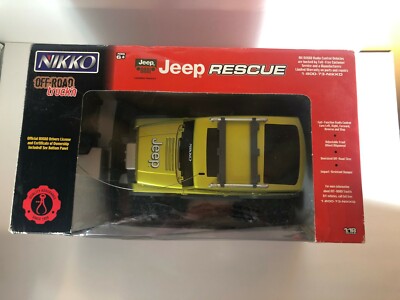 NIKKOラジコン Jeep RESCUE Nikko Off-Road Truck'n Jeep Rescue Radio Control 2005 1:18