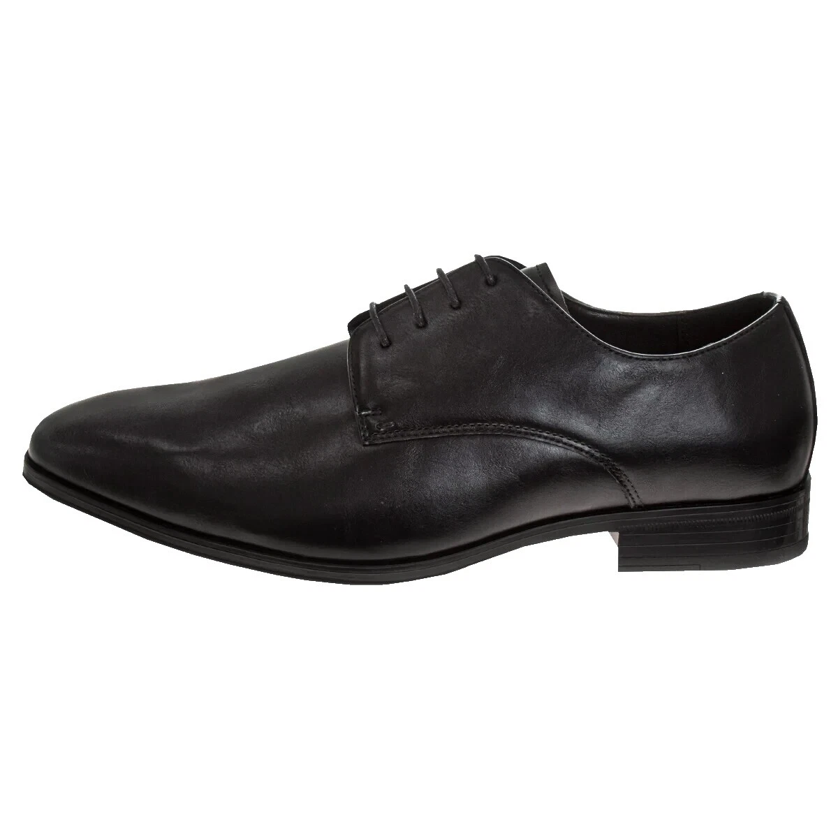Zapatos de vestir negros Perry Ellis para hombres
