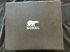 New Sorel Lennox Lace STKD Waterproof White Leather Combat Boots Size 5.5 NWT