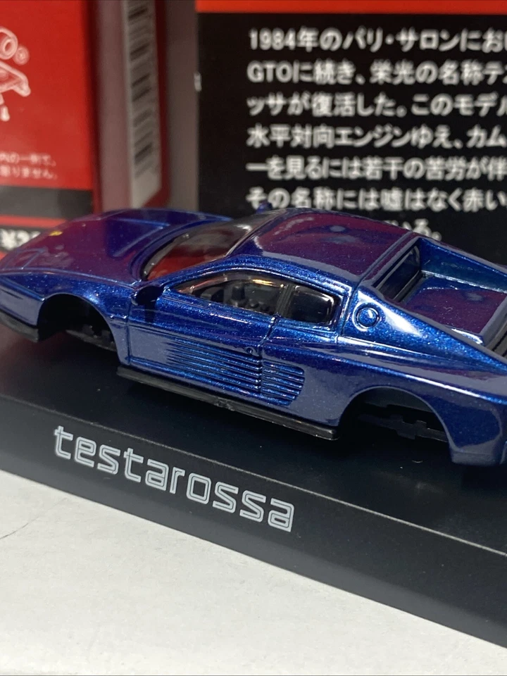 KYOSHO 1/64 🇨🇵 Ferrari Testarossa de 1984 Collection 2 Kit import Japon 🇯🇵 - Photo 3/4