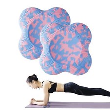 2 PCS Yoga Knee Pads Anti Slip Yoga Support Foam Pads for Women and Men yoga ...