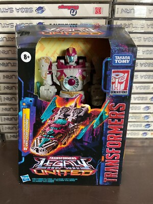 Transformers Legacy United Voyager Class Cybertron Universe Vector Prime, 7-inch
