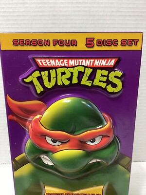 TURTLE  CD-R CD DVD 4組 5枚 Teenage Mutant Ninja Turtles (1987 Series) Season Four 5 Disc Set