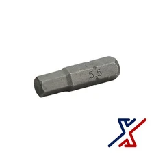5.5 mm. Hex Driver Bit, 1" Long by X1 Tools