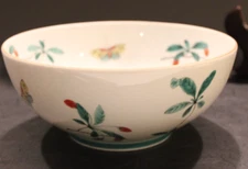 Mottahedeh Famille Verle Round Veg Bowl 7 5/8" by 3 1/4"