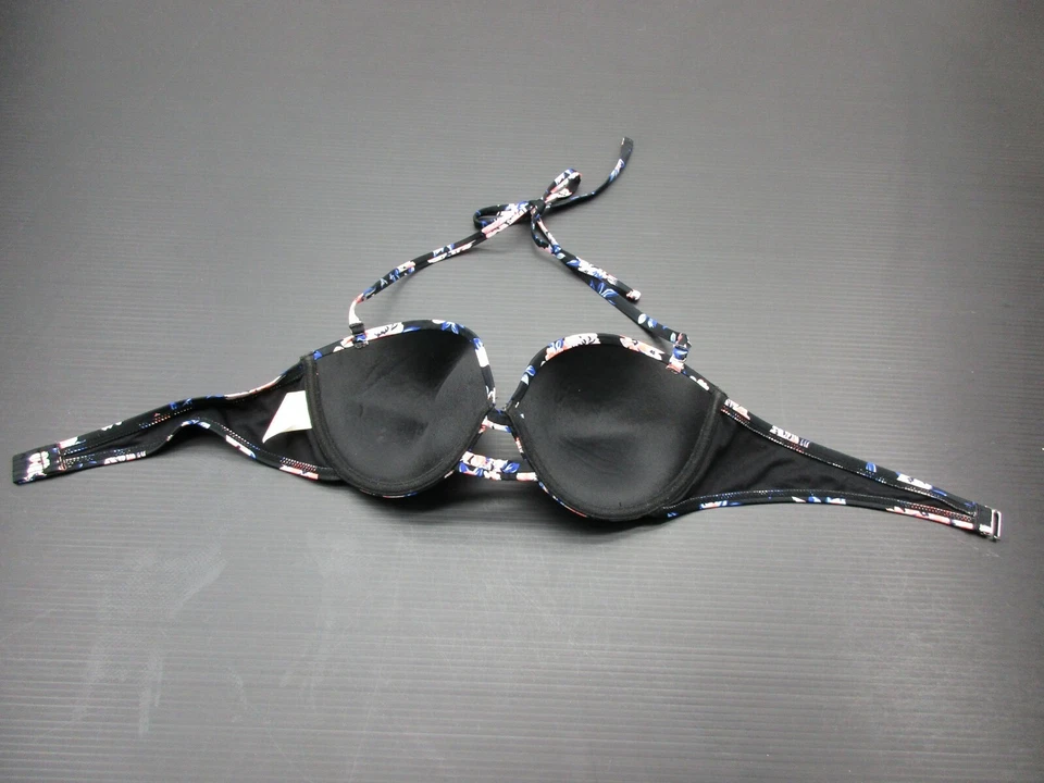 Top de bikini con aros multicolor talla L Xhilaration para mujer 1B Foto 4 de 4