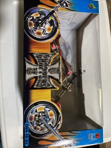 Jesse James West Coast Choppers "Sturgis Special" 1:10 Diecast NEW Cherry Red
