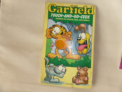Altes Bilderbuch, Kinderbuch: Garfield: Touch-and-Go-Seek  Verstecken
