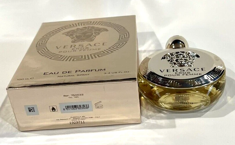 VERSACE Eros Pour Femme Perfume for Women 3.4 oz eBay