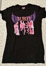 Camiseta RBD Rebelde Vintage México Anahí Dulce Maria Maite Aun Hay Algo Usada
