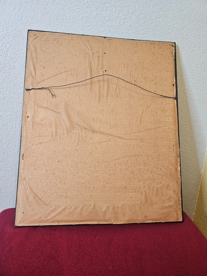 Impresión en madera japonesa Itcho Hanabusa "Un gato blanco" (reimpresión) años 20 enmarcada Foto 3 de 3