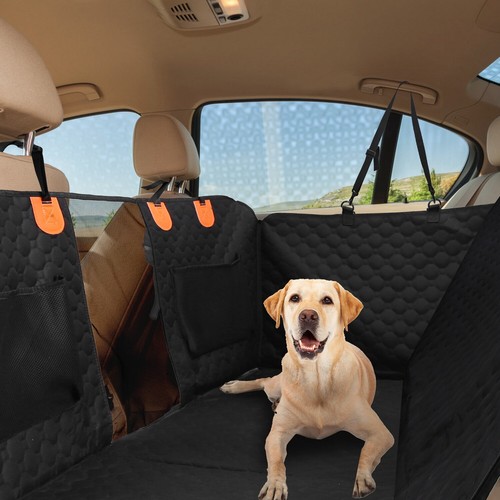Car Dog Cover Back Seat Car Hammock for Dogs Waterproof Hard Bottom Mat - Picture 15 of 20