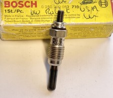 4x Bosch 0250200052 Glühkerze 11V heater plug bougie de réchauffage