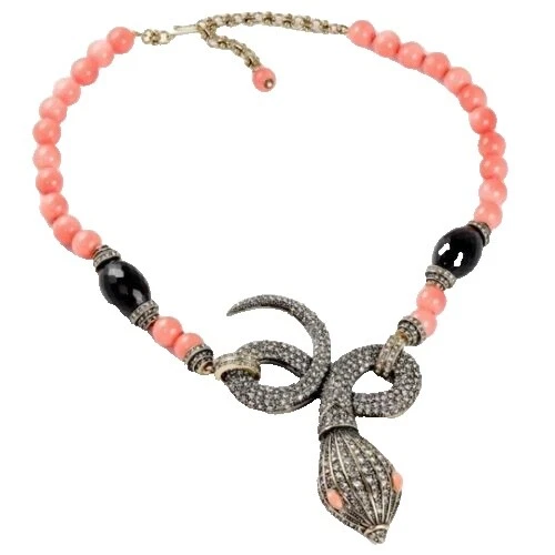 Swarovski Cristal Collares y colgantes De moda de Bronce