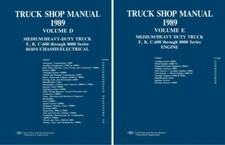 1989 Ford Medium Heavy Duty Truck Shop Service Repair Manual Book Guide OEM