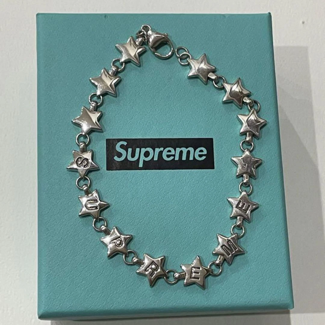 Tiffany supreme collaboration bracelet NEW with box rare 2021 star silver