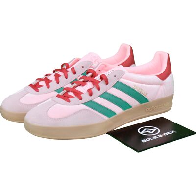Adidas WMNS Gazelle Pink Velvet Green JI2713 Women's Size-US