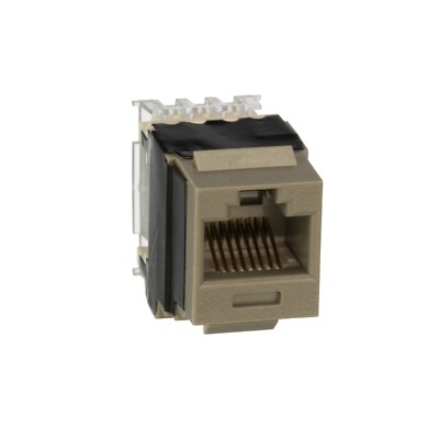 Panduit NK6X88MIG Cat 6A UTP RJ45 Punchdown Keystone Jack Module Gray
