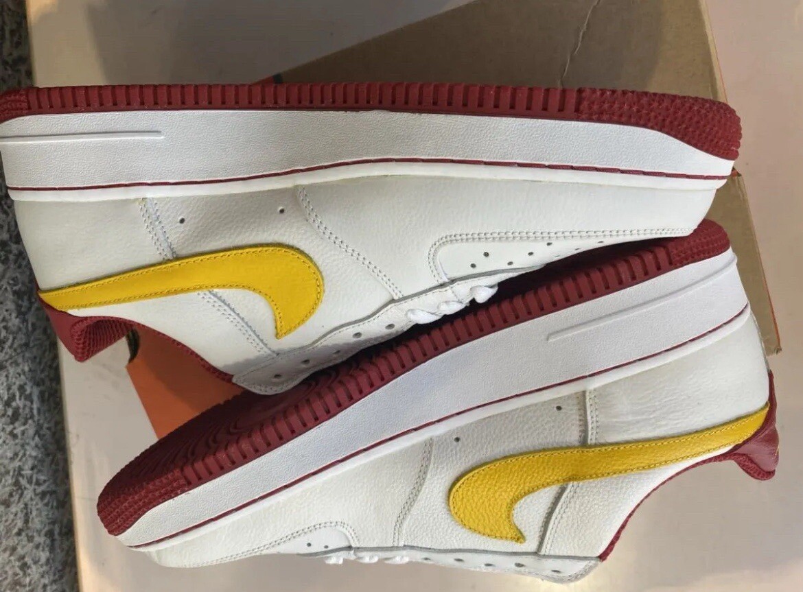 Size 9.5 - Nike Air Force 1 West Indies - Varsity Red for sale  