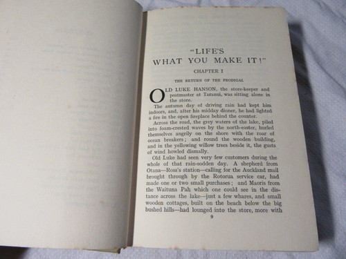 LIFE'S WHAT YOU MAKE IT! by Rosemary Rees 1927 1st ed - HB - Imagen 8 de 9