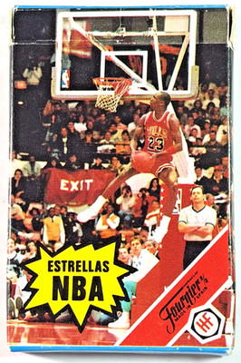 1988 Fournier NBA Estrellas  33-Card Deck w Jordan/ Byrd/ Magic (Rare) /Spain