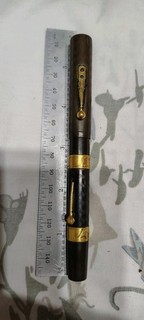 Waterman's 55 Hard Rubber Fountain Pen 14K Gold Medium Flexible Nib USA