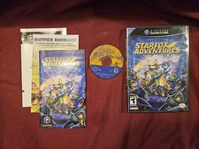 Star Fox Adventures Nintendo GameCube CIB w/ Manual & Inserts Tested & Working